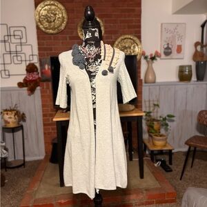 Moth Anthropologie falling skies cardigan